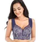 EXTRA LIFT - ULTIMATE LIFT STRETCH FULL-FIGURE SEAMLESS LACE CUT-OUT BRA