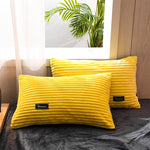 Thicken Corduroy Velvet Winter Pillow Case