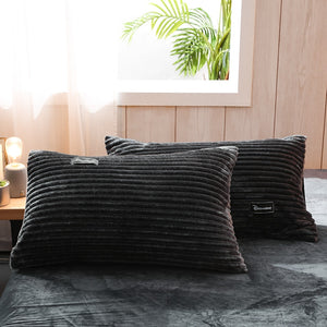 Thicken Corduroy Velvet Winter Pillow Case