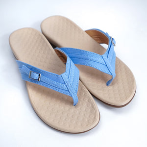 Arch Support Leather Sandals