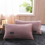 Thicken Corduroy Velvet Winter Pillow Case