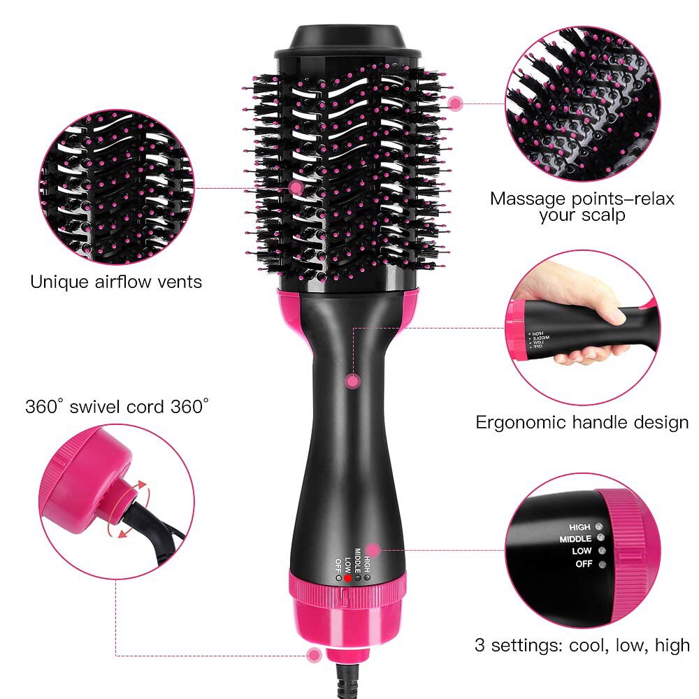 3-in-1 One Step Hair Dryers