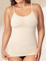 my.Shaplina Scoop Neck Cami - Tummy and Waist Control Body Shapewear Camisole