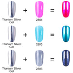 Titanium Silver Nail